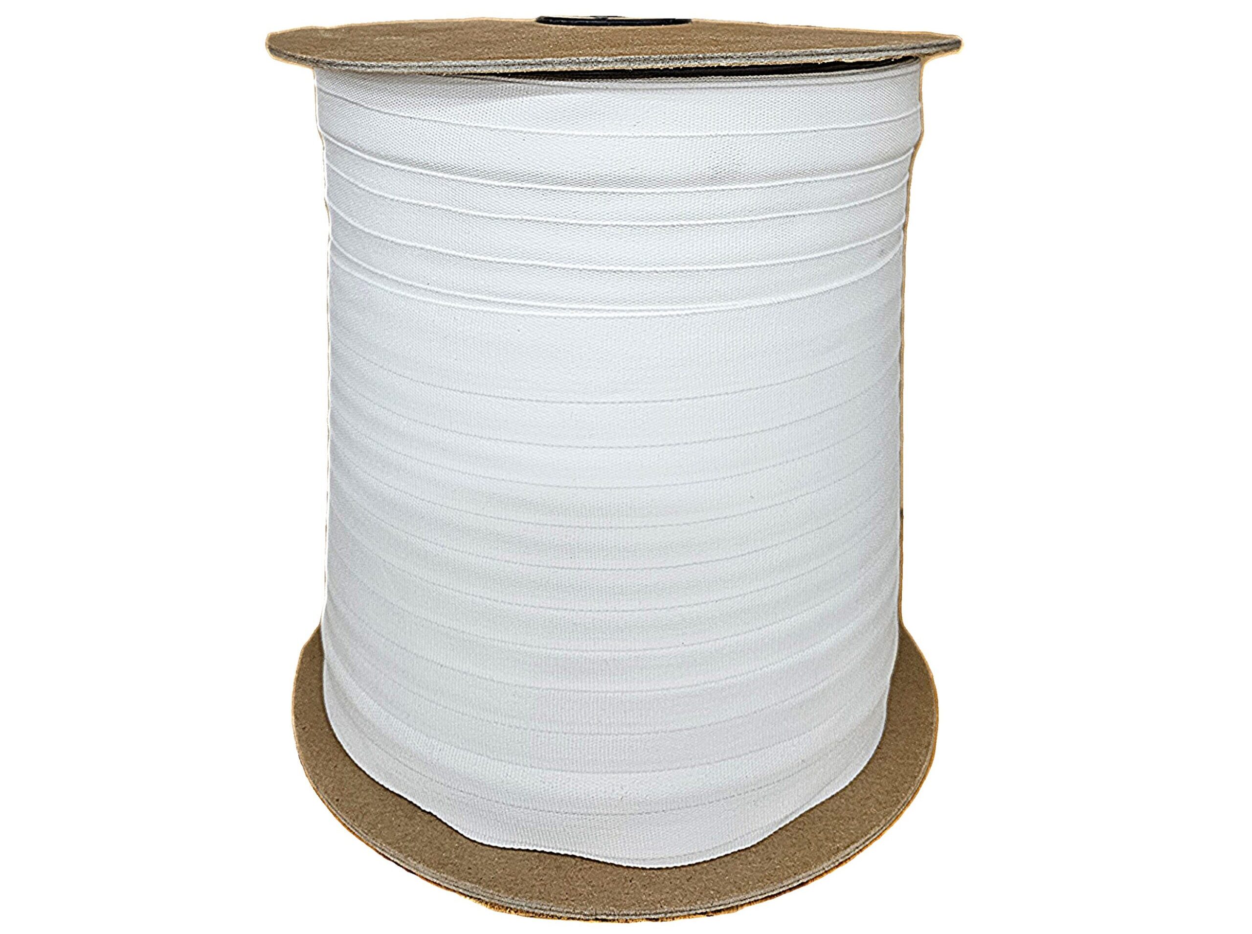 Superior Bands Flatwork Ironer Guide Tape - Polyester 20, 1/2" or 3/4" wide durable polyester tape in 100-400 yard rolls, ideal for industrial flatwork ironers.